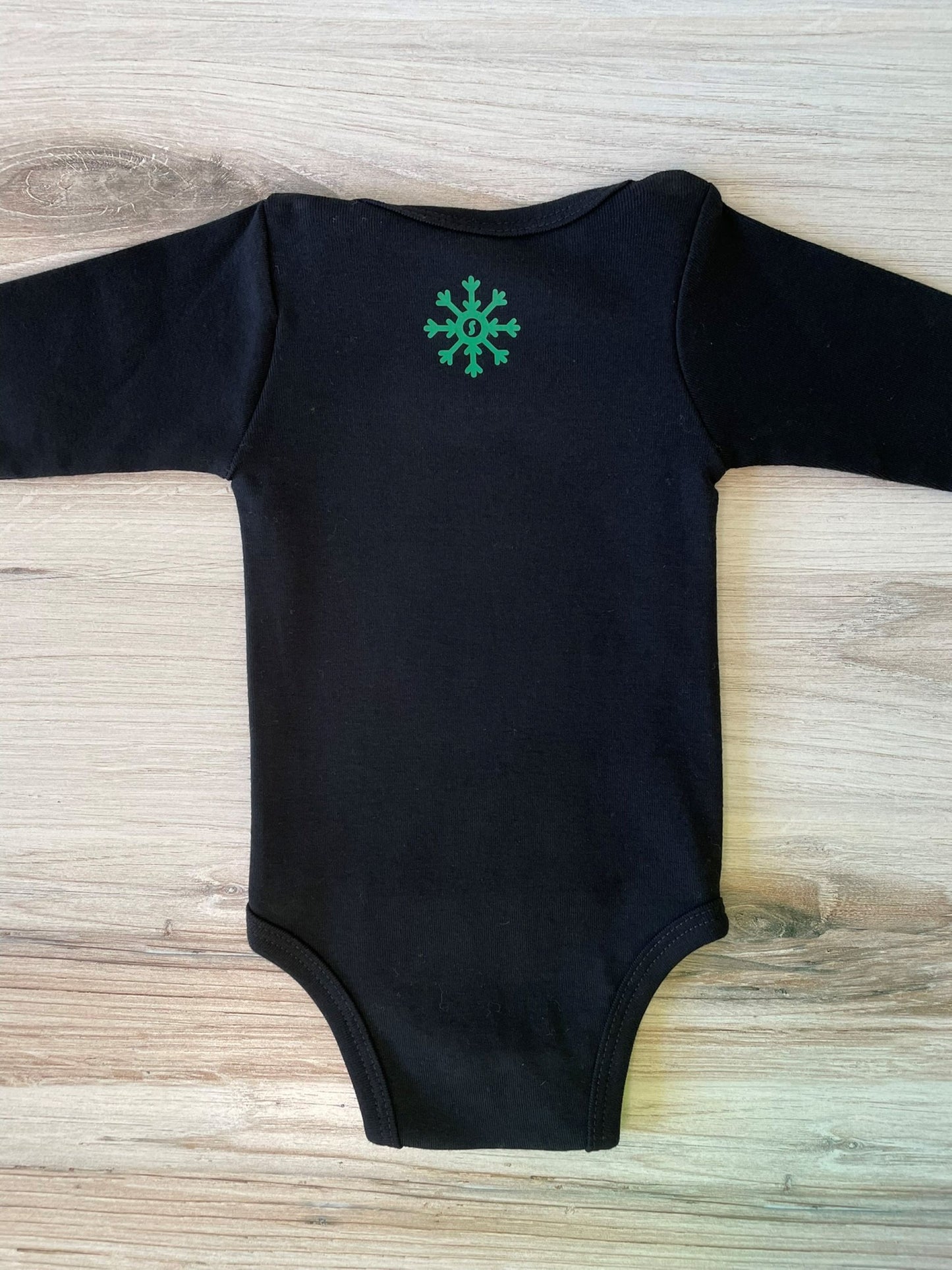 BABY "Beginner Human" Trail Sign - Organic Cotton Long Sleeve Bodysuit