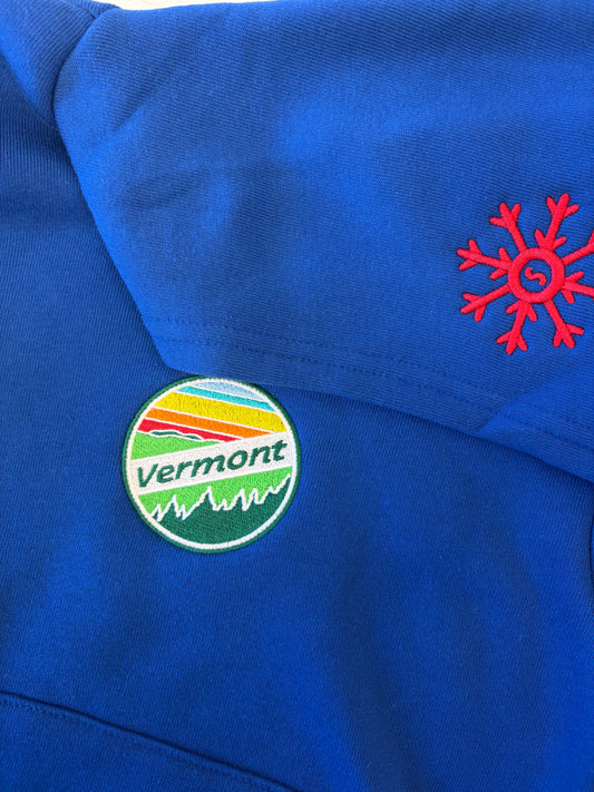 KIDS "Vermont" Circle Embroidered Pullover Hoodie
