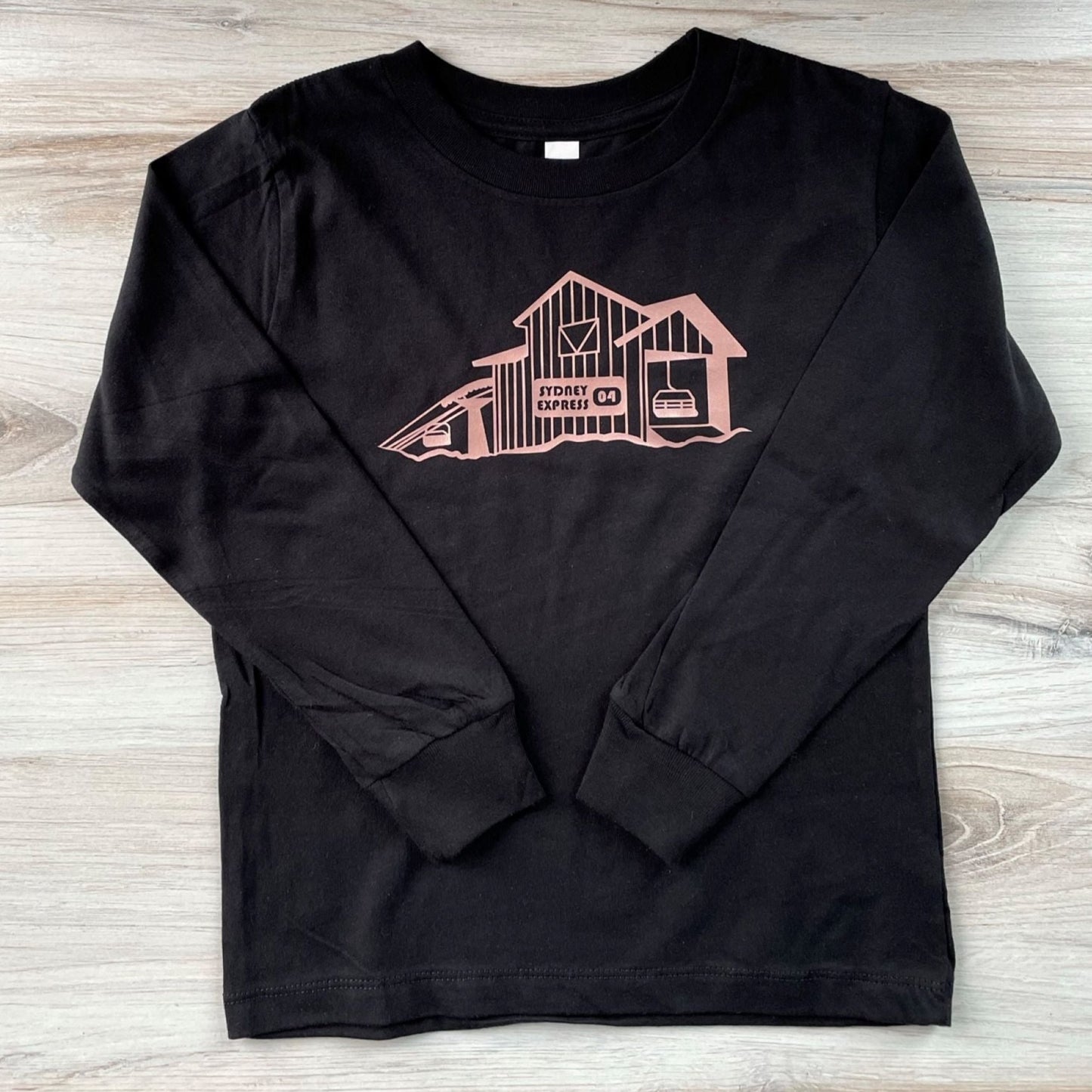 KIDS Personalized Lift House Long Sleeve T-Shirt