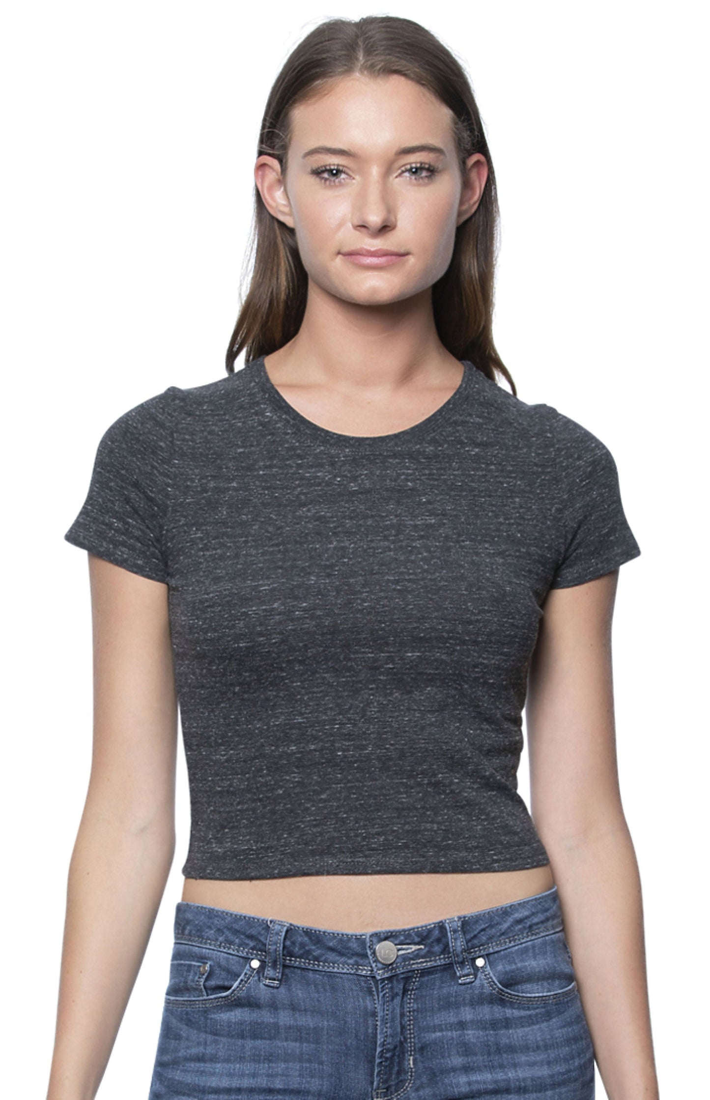 WOMEN'S "Extremely Difficult" Trail Sign Eco Triblend Crop Tee