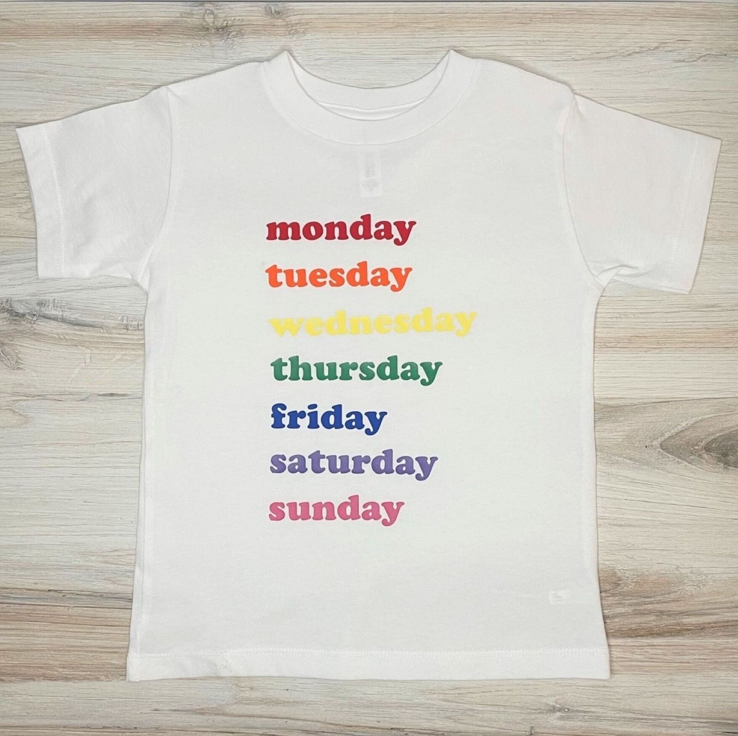 WOMEN'S "Days of the Week" T-Shirt