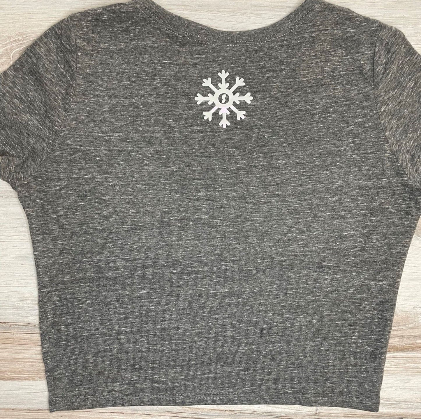 WOMEN'S “Coffee Ski Après" Eco Triblend Crop Tee