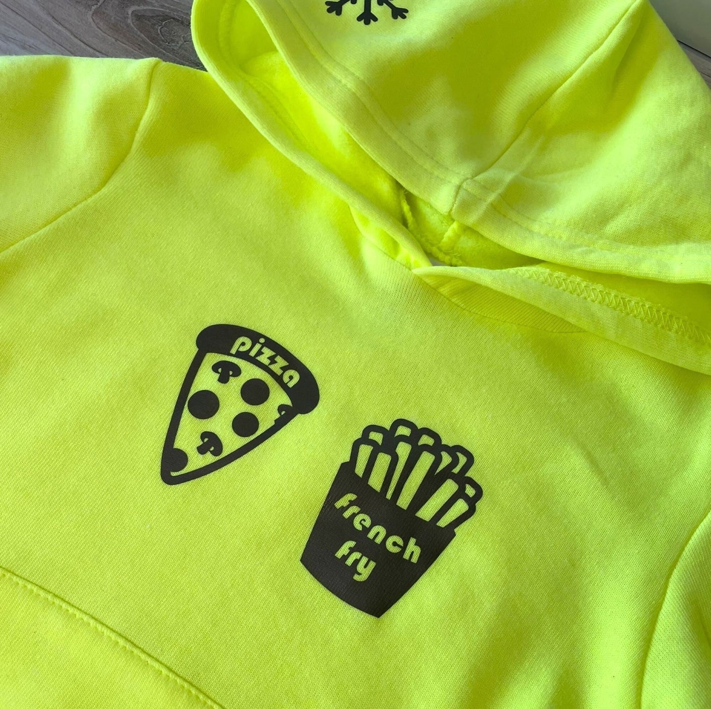 KIDS "Pizza French Fry" Hooded Sweatshirt