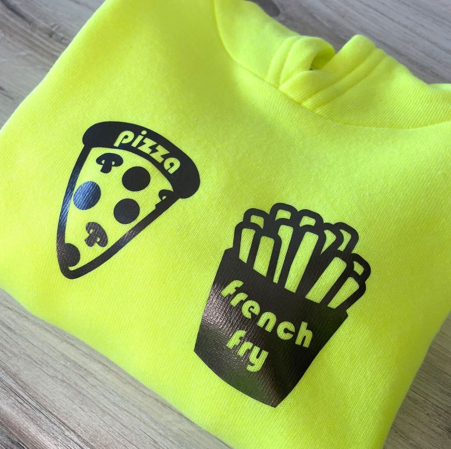KIDS "Pizza French Fry" Hooded Sweatshirt