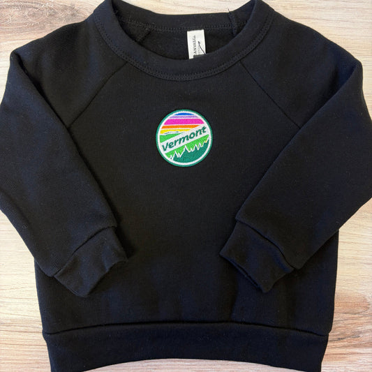 KIDS "Vermont" Circle Embroidered Sweatshirt