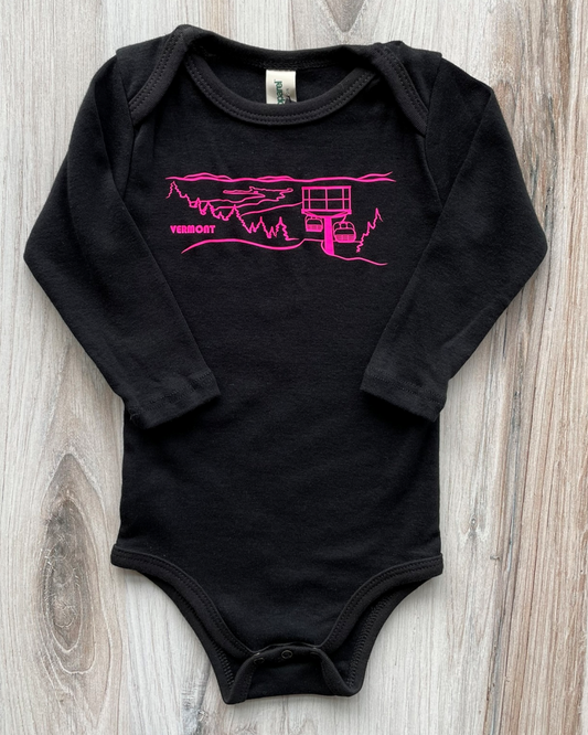 BABY "Vermont" Organic Cotton Long Sleeve Bodysuit