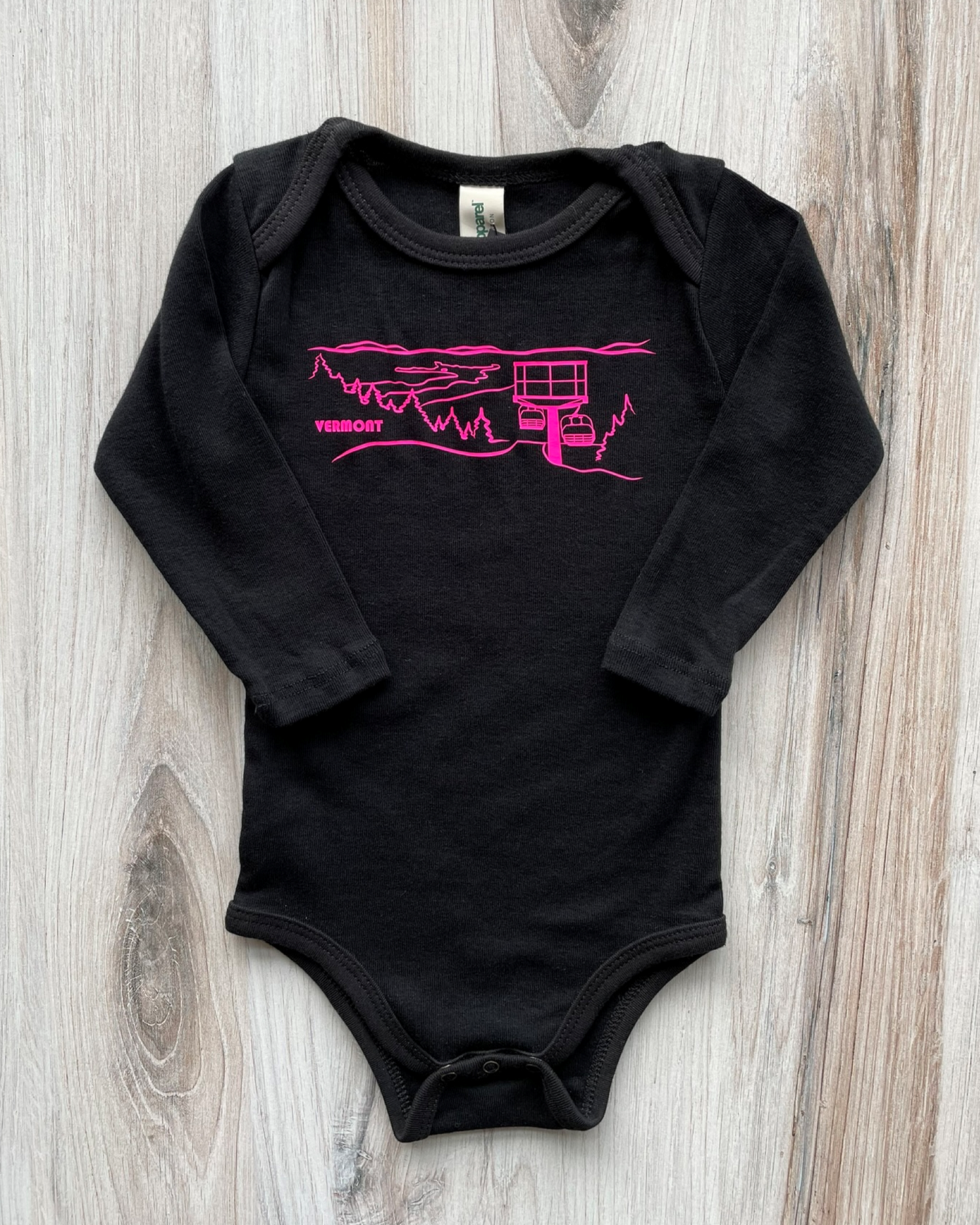 BABY "Vermont" Organic Cotton Long Sleeve Bodysuit