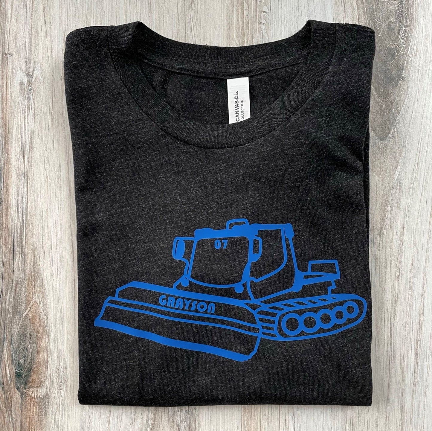 KIDS Personalized Snowcat T-Shirt