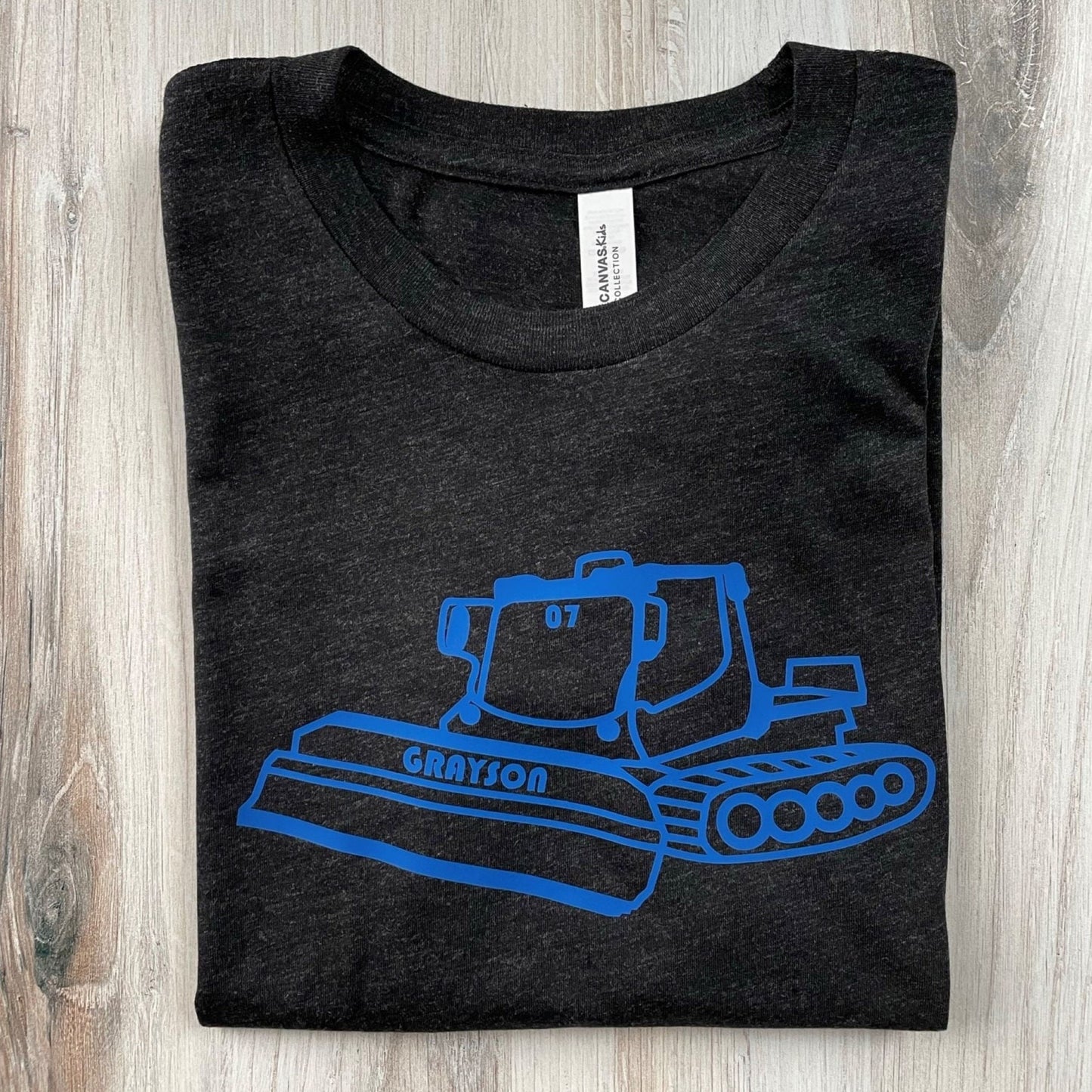 KIDS Personalized Snowcat T-Shirt