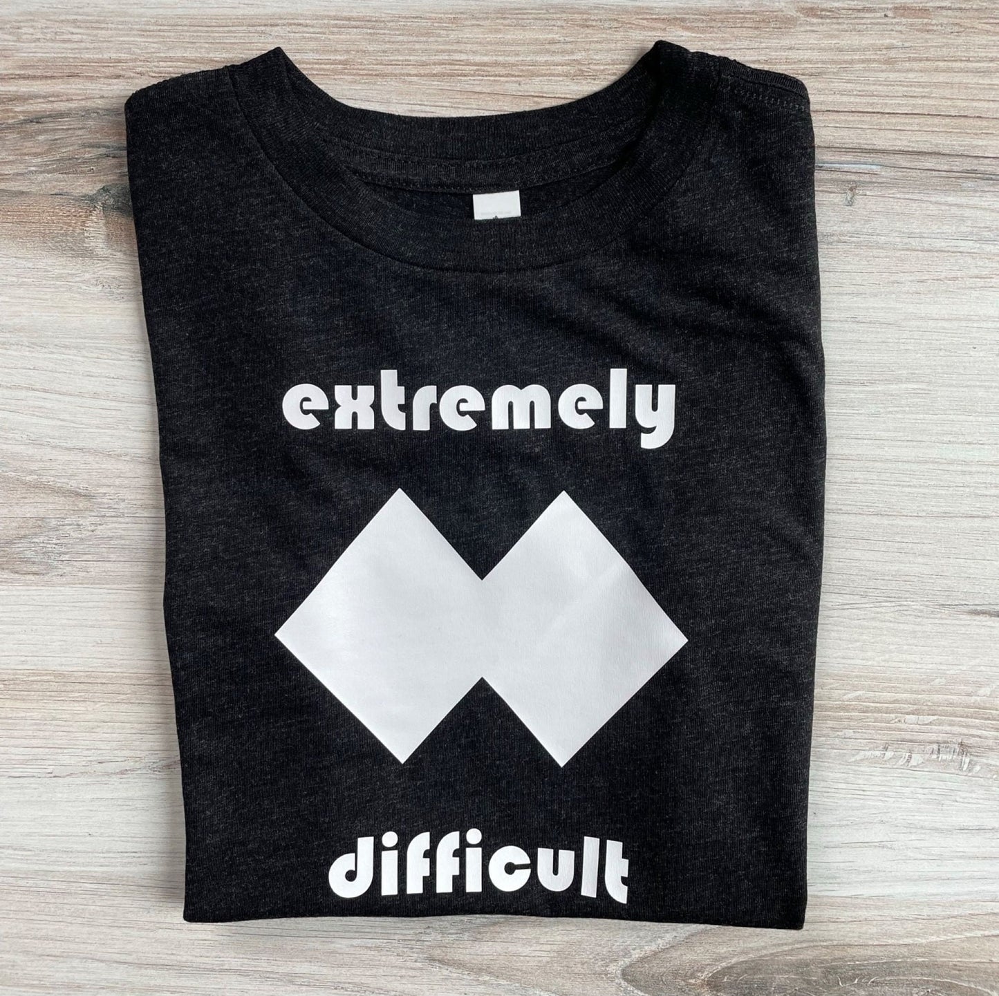 ADULT "Extremely Difficult" Trail Sign T-Shirt