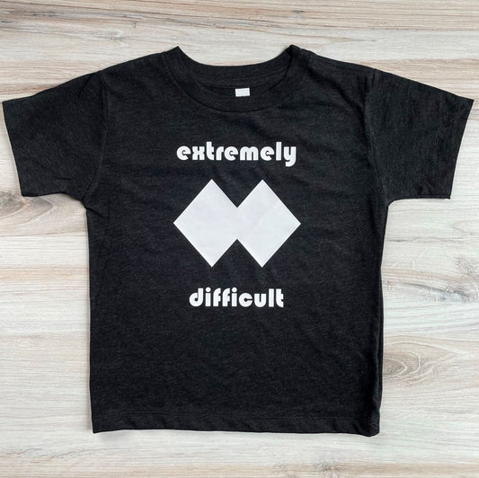 ADULT "Extremely Difficult" Trail Sign T-Shirt