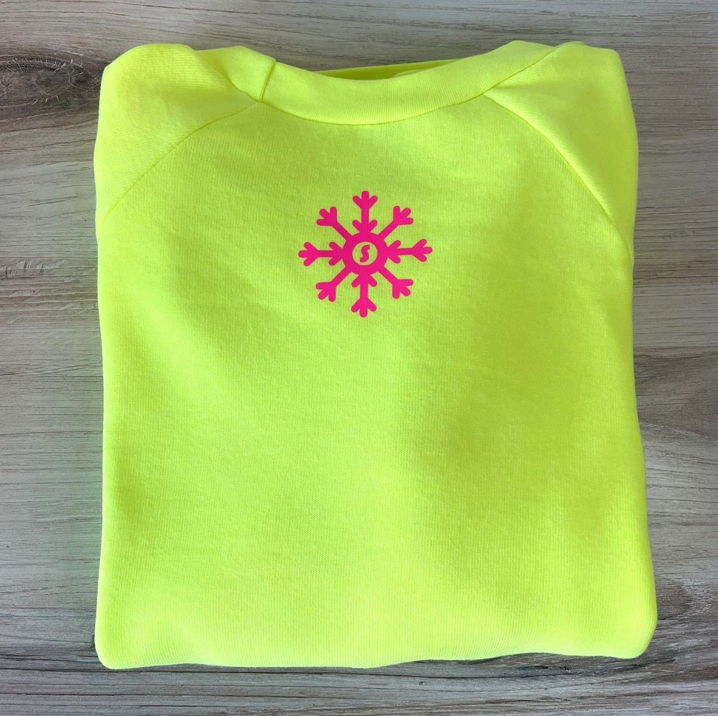 WOMEN'S "Extremely Difficult" Double Diamond Trail Sign Neon Sweatshirt